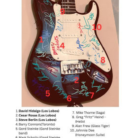 Signed Fender Guitar item