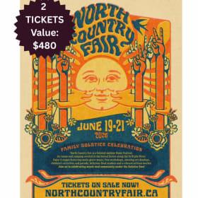 2 weekend passes to North Country Music Fair item