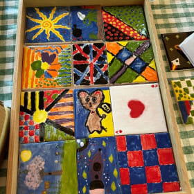 Monarch Class - Collaborative Tiled Tray 1 item