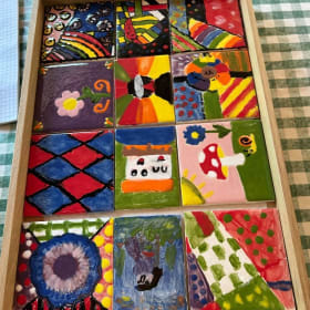 Monarch Class - Collaborative Tiled Tray 2 item