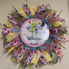 "Welcome" Door Wreath item