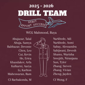 Drill Team Zip-up Hoodie (2026) item