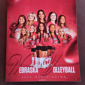 2024 Nebraska Volleyball Media Guide item