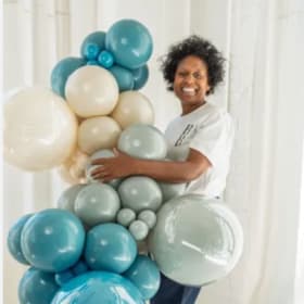 Large Glossy Balloons Jumbo Bouquet item