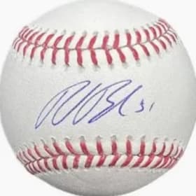 David Bednar Autographed Baseball item