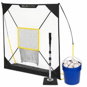 Ultimate Home Training Setup: Net, Tee & Baseballs item