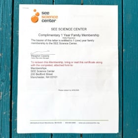 SEE Science Center 1 Year Family Membership 🔬 item