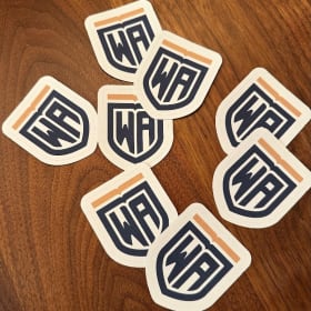 Wisdom Academy Logo Sticker item
