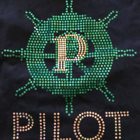 Photo of Glitzy Pilot Short Sleeve T-shirt Adult
