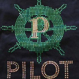 Photo of Glitzy Pilot Short Sleeve T-shirt Adult