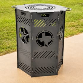 Custom CNC-Cut Texas Fire Pit & Grill - 3 tickets for $25 item