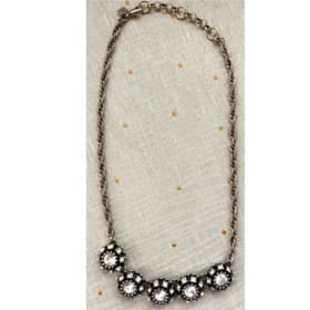 Mixed Metal-Crystal Necklace item