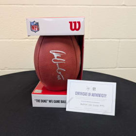 6 - Andrew Van Ginkel Signed Football item