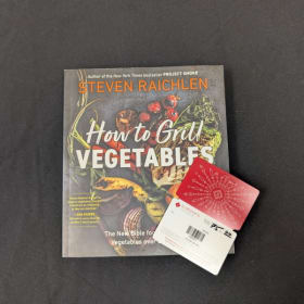11 - How to Grill Vegetables Cookbook and Surdyk's Gift Card item