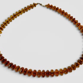 20” Honey Amber Beads Necklace item