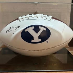 BYU Kalani Sitake and 2026 Football Team Signed Football item