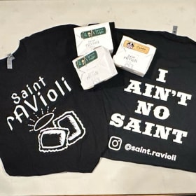 The Saint Ravioli "Holy Trinity" Feast & Threads Bundle item