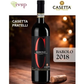 Bouteille de vin rouge 2018 item