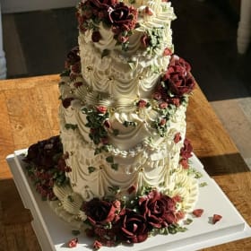 Vanilla swiss meringue buttercream mothers day dream cake item