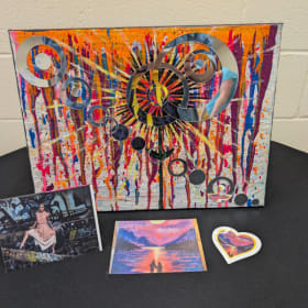 39 - Painting & Postcard item