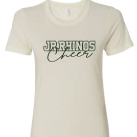 Rhinos Cheer Ladies Tee item