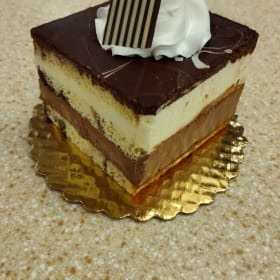 Tuxedo slice of Cake item