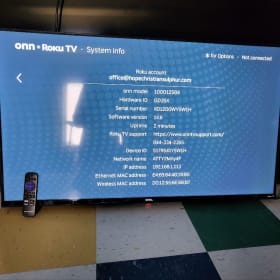 ONN Roku TV item