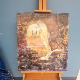 Jesus's Resurrection original art item