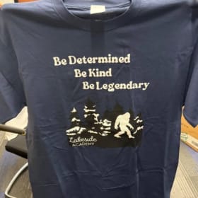 Navy shirt item