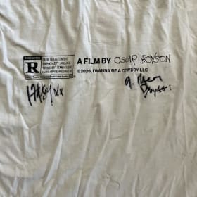 OUR HERO BALTHAZAR SHIRT SIGNED BY HALSEY & OSCAR BOYSON item