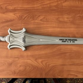 MASTER OF THE UNIVERSE HE MAN FOAM SWORD NEW SOME DAMAGE item
