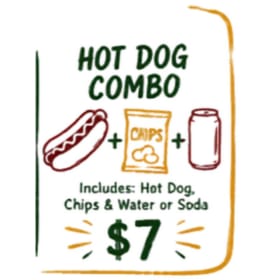 Photo of Hot Dog Combo Upgrade with Monster or Gatorade