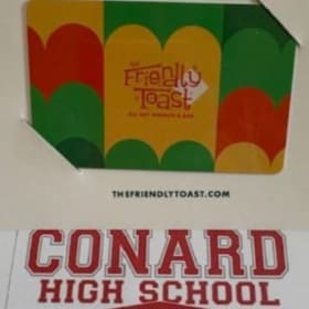 Friendly Toast Gift Card ($25 value) item