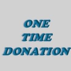 One-Time Donation item