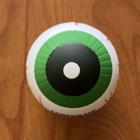 CORPORATE RETREAT EYEBALL SQUISHY STRESS BALL NEW item