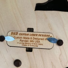 Bear Cribbage Board  ( value $80)  item