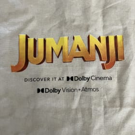 JUMANJI TOTE BAG NEW LIGHTWEIGHT, THIN BAG item
