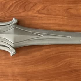 MASTER OF THE UNIVERSE HE MAN FOAM SWORD NEW SOME DAMAGE item