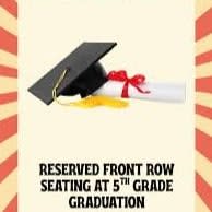 4 Front Row Seats - 5th Celebration of Learning item