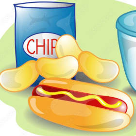 Hot Dog Meal item