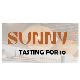 Cider Tasting for 10 item