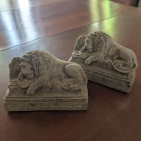 Concrete Bookends item
