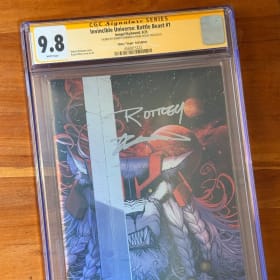 Signed Battle Beast #1 OttleyFoil Variant 9.8 "Virgin" Issue item