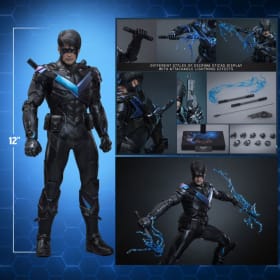 Exclusive Nightwing Figure from Sideshow Collectibles Signed item