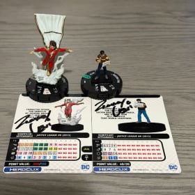 Shazam Heroclix Signed by Zachary Levi item