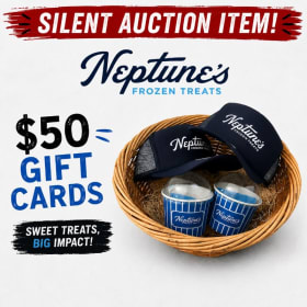 $50 Neptunes Frozen Yogurt w/ Hats item