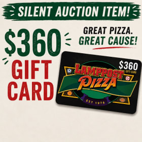 Lamppost Pizza $360 item