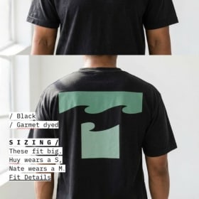 Unisex Loose Fitting Vintage Washed Tee item