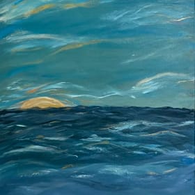 SUNRISE OVER THE OCEAN item