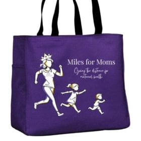 🛍️ MILES FOR MOMS Swag Tote item